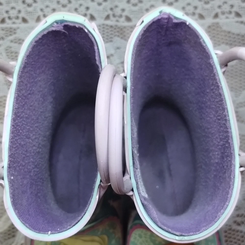 Disney Frozen Rain Boots Size US 6